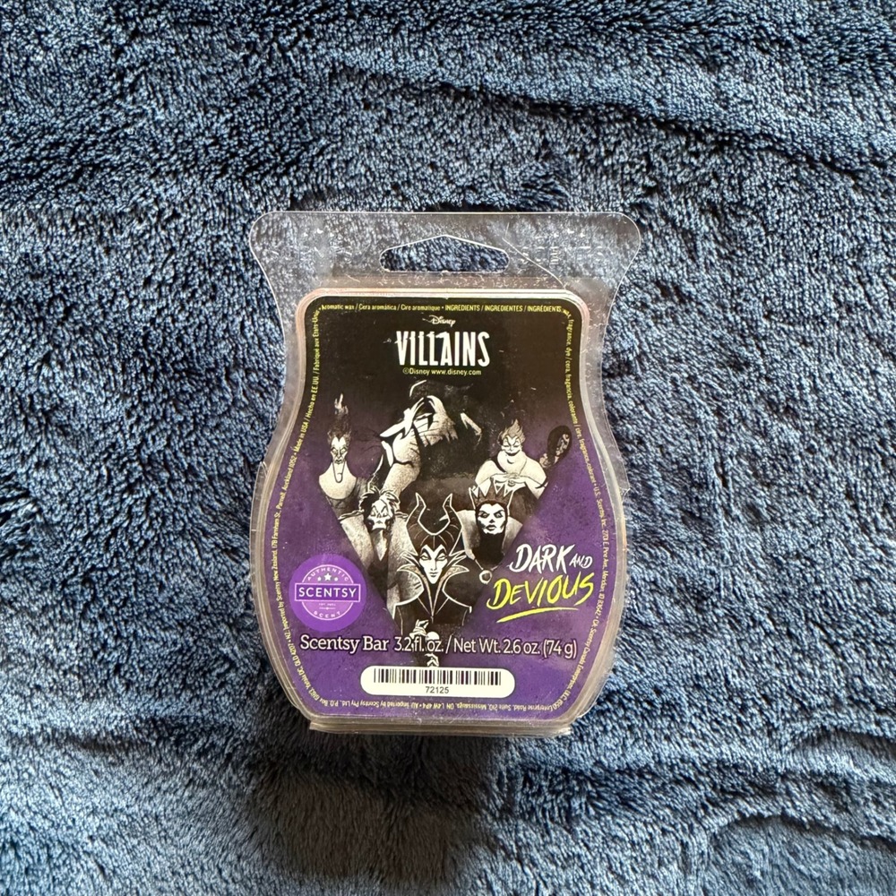 Scentsy Disney Villains Dark and Devious Wax Bar NEW - B0094